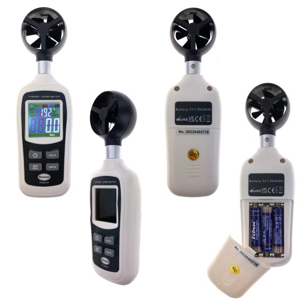 Brannan Mini Thermo-Anemometer - Air Temperature Thermometer