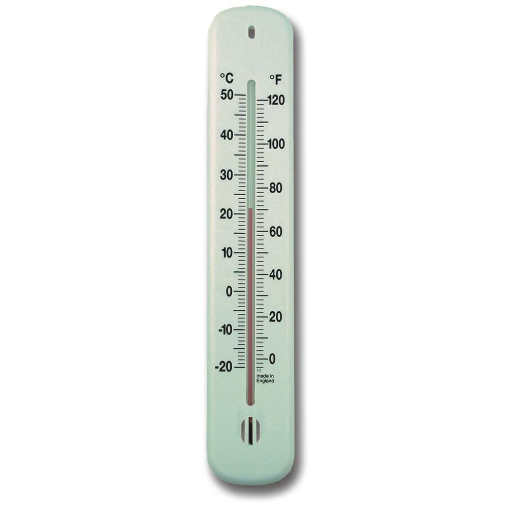 White Wall Thermometer 215mm