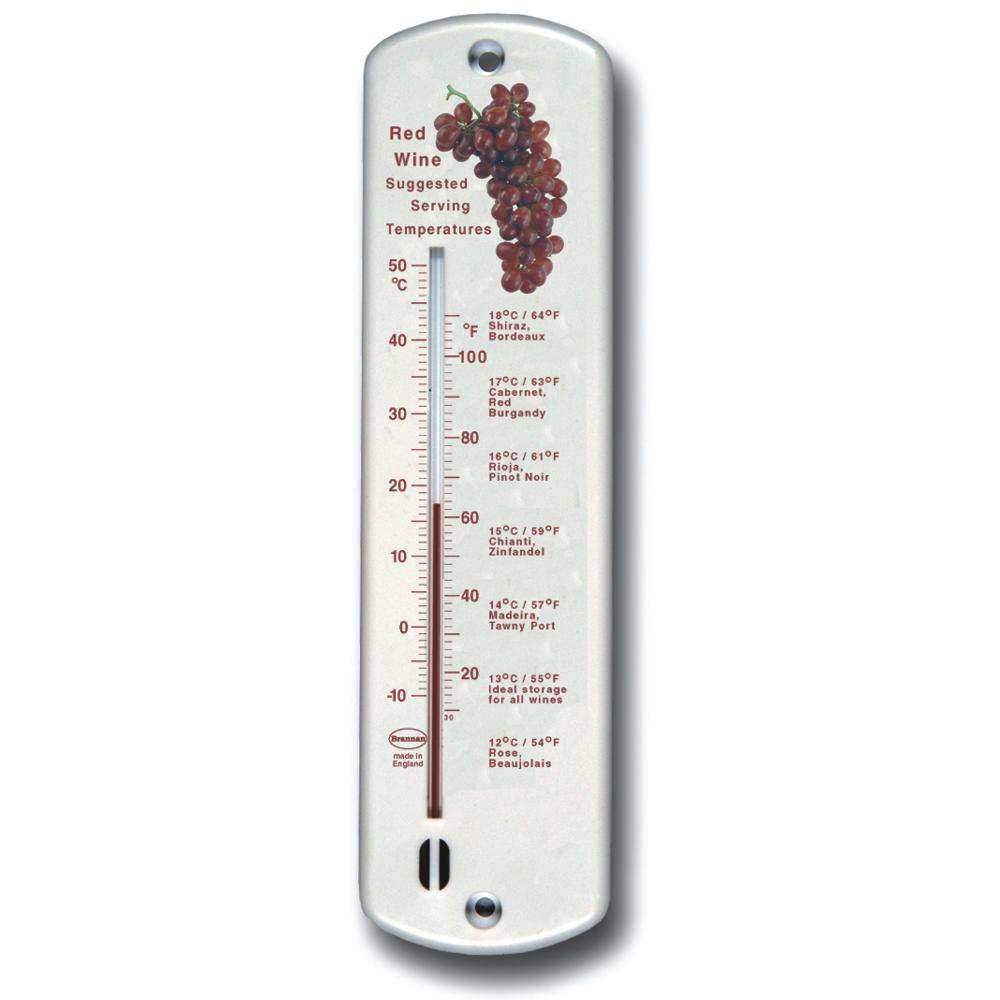 Red Wine Wall Thermometer