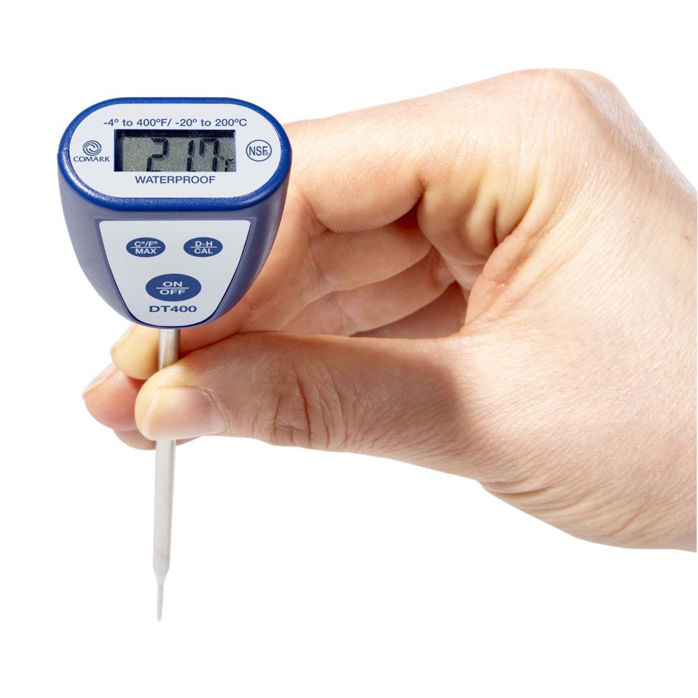 Comark DT400 Waterproof Digital Thermometer (with User Calibration Function)