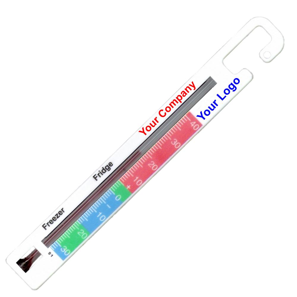 Custom Printed Vertical Fridge Thermometer