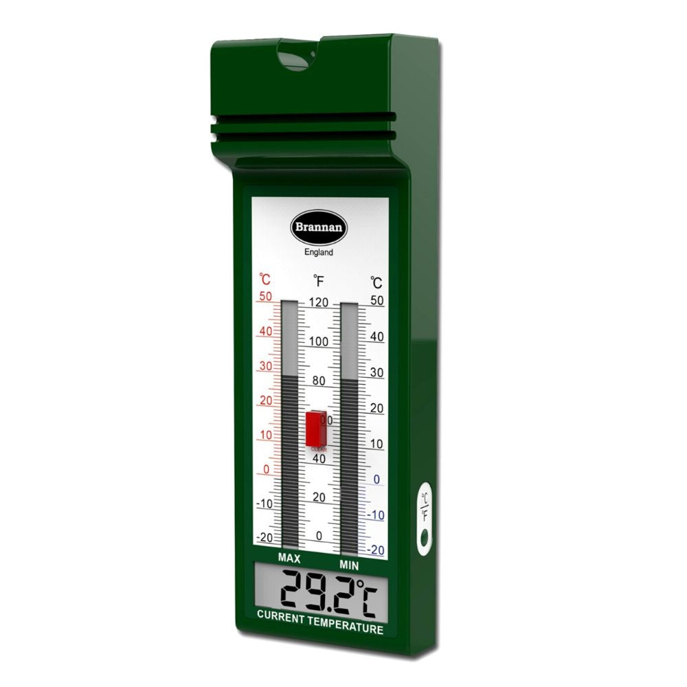 Brannan Digital Quick Set Max Min Thermometer – Green