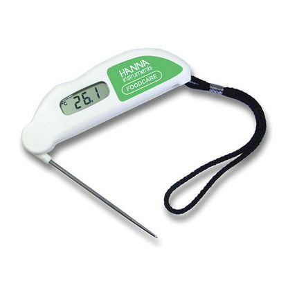 Hanna Checktemp Folding Probe Thermometer with Cal Check (4 Colours)