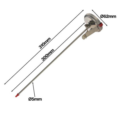 Brannan Sugar, Jam & Frying Dial thermometer