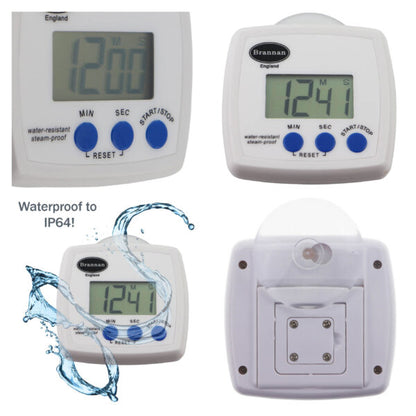Water Resistant Kitchen & Cooking Timer