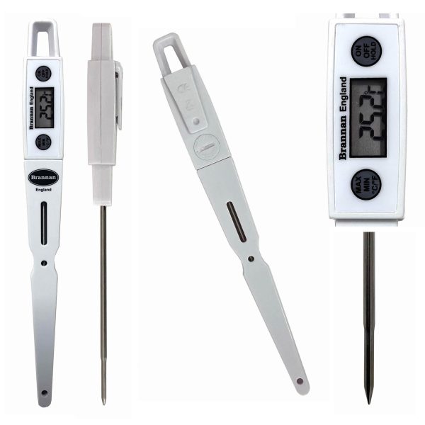 Brannan Water Resistant Electronic/Digital Probe Thermometer