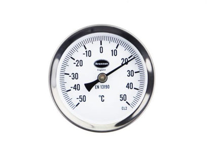 Brannan Magnetic Pipe / Radiator Dial Thermometer