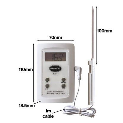 Brannan Hand-held Digital Probe Thermometer