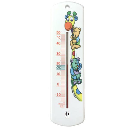 Giraffe Design Nursery Wall Thermometer