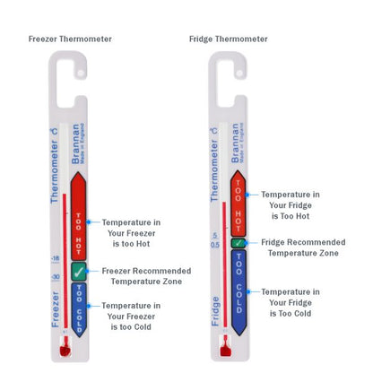Brannan Twin Fridge and Freezer Hanging Thermometers