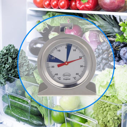 Brannan Stainless Steel Dial Fridge Freezer Thermometer