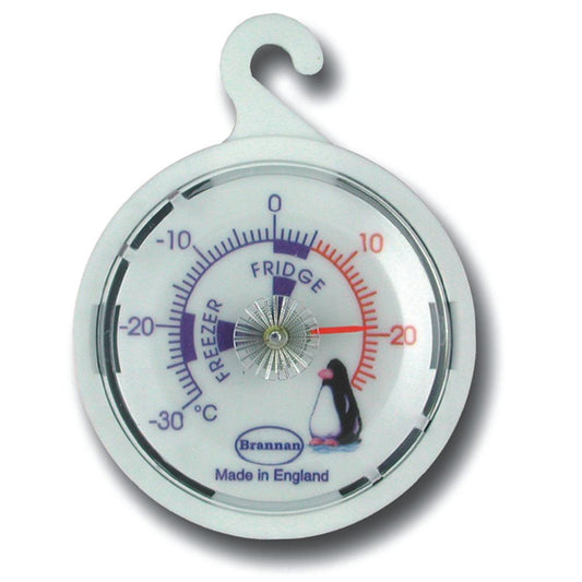 Fridge Freezer 65mm Dial Thermometer with Penguin Design