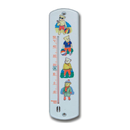 Teddy Design Nursery Wall Thermometer