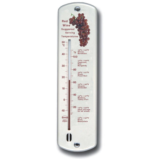 Red Wine Wall Thermometer