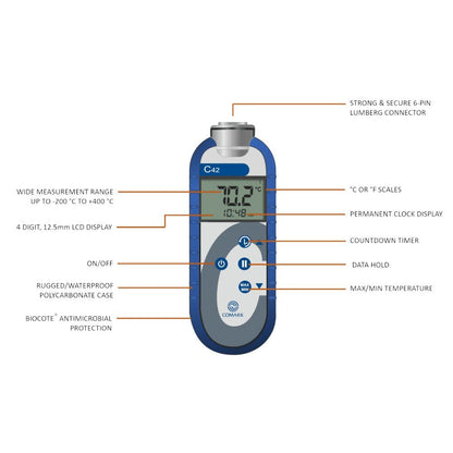 C42C Thermometer Features