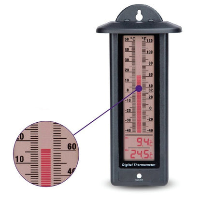 ETI Digital Max/Min Thermometer with LCD Bar Graph