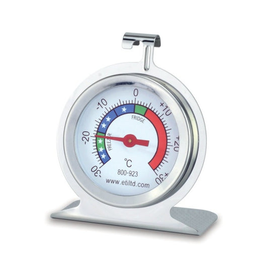 ETI Stainless Steel Fridge/Freezer Thermometer (50mm Dial)