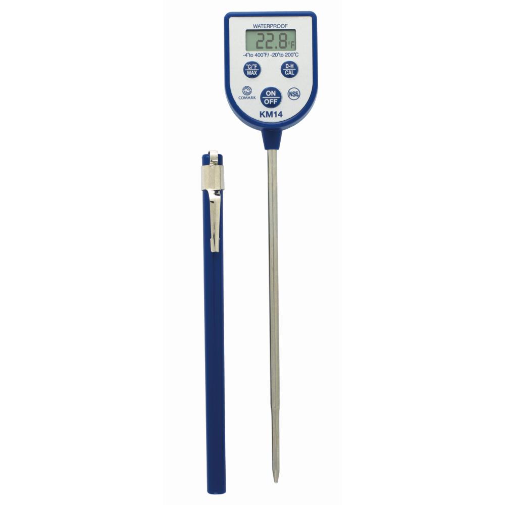 Comark KM14 Digital, Waterproof Thermometer (Dishwasher safe)