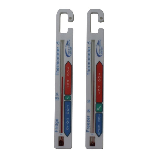 FSD Twin Pack Fridge and Freezer Thermometers