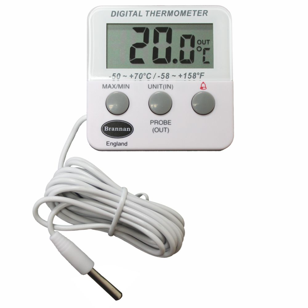 Brannan Fridge In Out Alarm Digital Thermometer